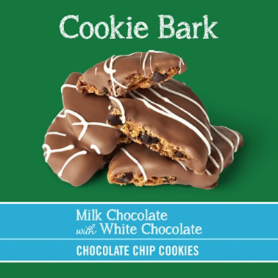 Tate's Bake Shop Cookie Bark Chocolate Chip Cookies with Milk Chocolate & White Chocolate - 5 Oz - Image 3