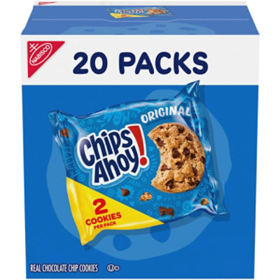 Chips Ahoy! Delicious Chocolate Chip Cookies - Real Chocolate,  Single-Serve, On-the-Go Snacking - 3 oz. in the Snacks & Candy department  at