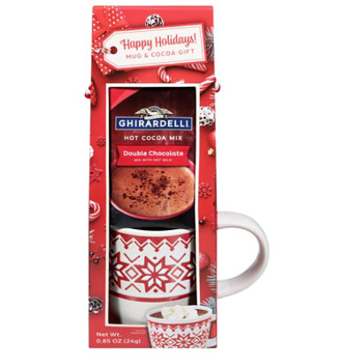 Ghirardelli Cocoa Mug Set - Each - Image 1