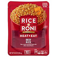 Rice-A-Roni Heat & Eat Beef Flavor Rice - 8.8 Oz - Image 1