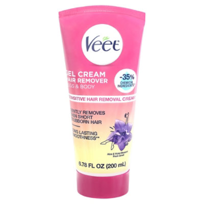 Veet Sensitive Botanic Inspirations Gel Cream - 6.78 Oz - Image 3