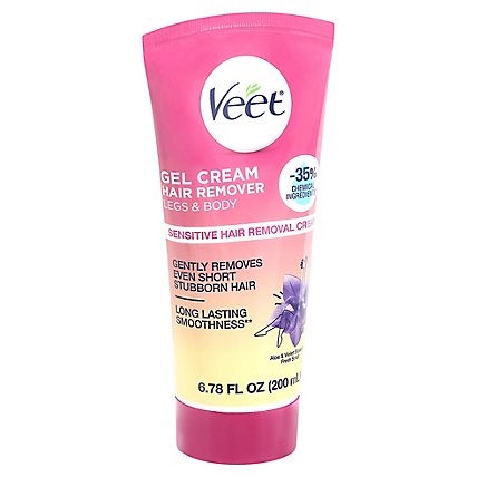Veet Sensitive Botanic Inspirations Gel Cream - 6.78 Oz - Image 1