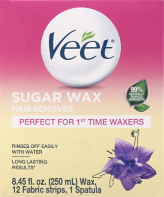 Veet Sugar Wax 250 Ml - 8.45 Oz - Image 2