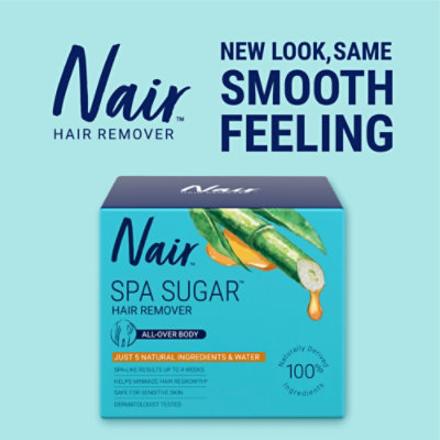 Nair Spa Sugar Wax Hair Remover Kit Container - 8.5 Oz - Image 2