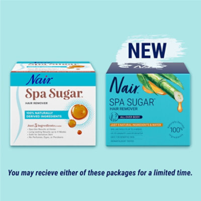 Nair Spa Sugar Wax Hair Remover Kit Container - 8.5 Oz - Image 3