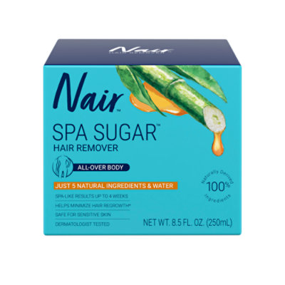 Nair Spa Sugar Wax Hair Remover Kit Container - 8.5 Oz - Image 1