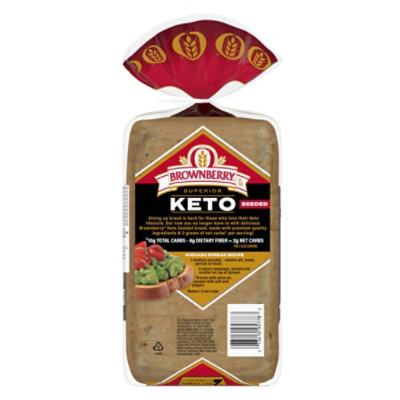 Brownberry Super Seeded Keto Bread - 20 Oz - Image 5