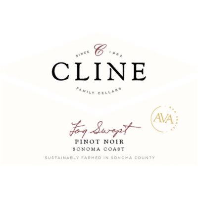 Cline Fog Swept Pinot Noir California Red Wine - 750 Ml - Image 2