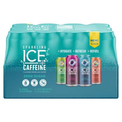 Sparkling Ice Plus Caffeine Variety Sparkling Water Multipack - 12-16 Fl. Oz. - Image 3