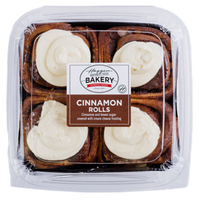 Haggen Cinnamon Rolls - Always Fresh - 4 Count - Image 1