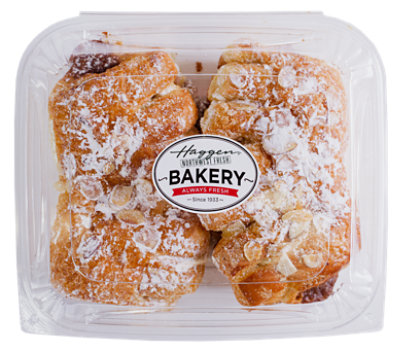 Haggen Almond Bear Claw - 4 Count - Image 1