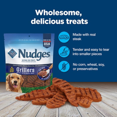 Blue Nudges Grillers Natural Beef Dog Treats - 16 Oz - Image 7