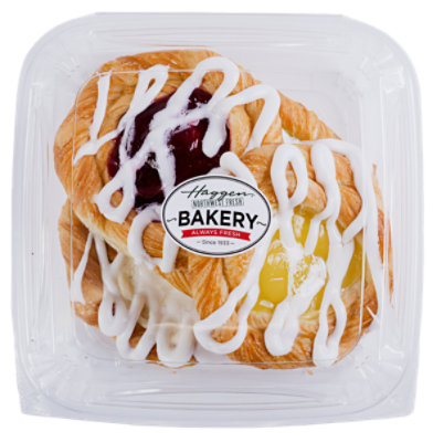 Haggen Danish Assorted Flavors - 4 Count - Image 1