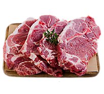 Haggen All Natural Raised in the USA VP Bone In Pork Shoulder Blade Steak - 4 Lb