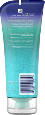 Clean & Clear Oil Free Deep Action Exfoliating Facial Scrub - 7 Fl. Oz. - Image 5