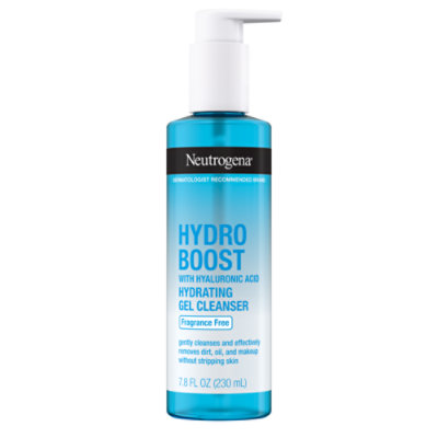 Neutrogena Hydro Boost Fragrance Free Gel Facial Cleanser - 7.8 Fl. Oz. - Image 1