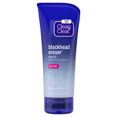 Clean & Clear Blackhead Eraser Facial Scrub With Salicylic Acid - 7 Oz - Image 3