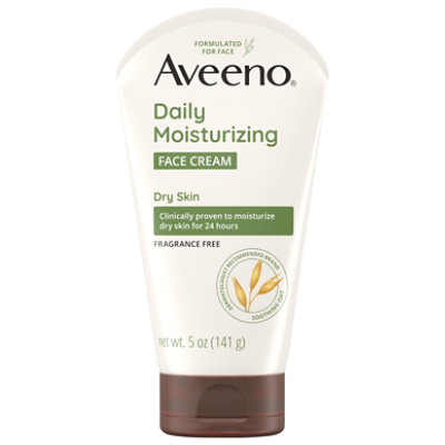 Aveeno Non Gmo Oat Daily Moisturizing Face Cream For Dry Skin - 5.5 Oz - Image 3