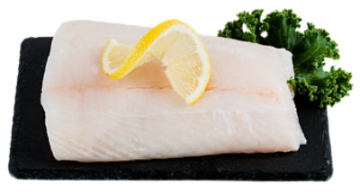 Previously Frozen Wild Halibut Fillet - 1 Lb - Image 1