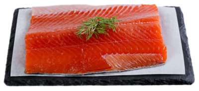 Previously Frozen Wild Sockeye Salmon Fillet - 1.5 lb - Image 1