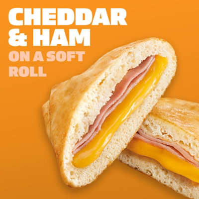 Hot Pockets Deliwich Cheddar & Ham Frozen Deli Sandwiches 4 Count - 12.9 Oz - Image 2