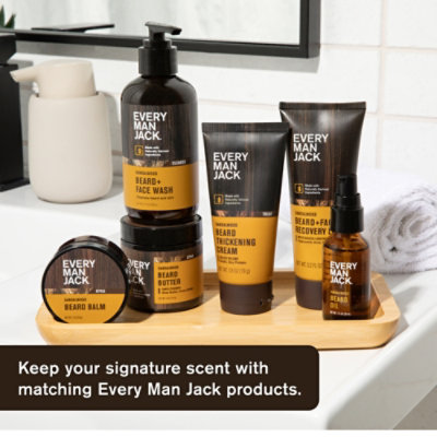 Every Man Jack Sandalwood Beard And Face Lotion For Men - 3.2 Oz - Image 8