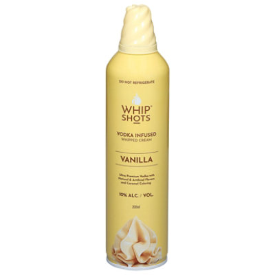 Whipshots Vanilla Vodka Whipped Cream Can - 200 Ml - Image 3