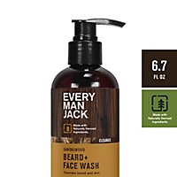 Every Man Jack Sandalwood Beard Wash Unit - 6.7 Fl. Oz. - Image 2