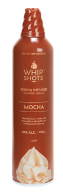 Whipshots Mocha Vodka Whipped Cream Can - 200 Ml - Image 1