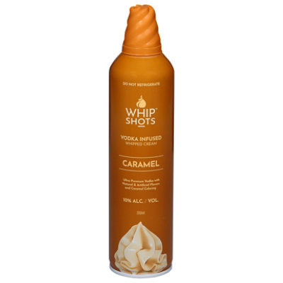 Whipshots Vodka-Infused Caramel Whipped Cream - 200 Ml - Image 3