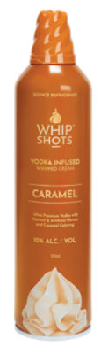 Whip Shots Vodka Infused Caramel Whipped Cream Case (24x50ML)