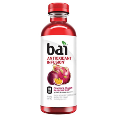 Bai Dominica Dragon Passion Fruit Antioxidant Infused Beverage Bottle - 18 Fl. Oz. - Image 3