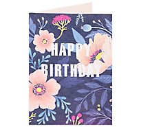 American Greetings Floral Birthday Card - Each