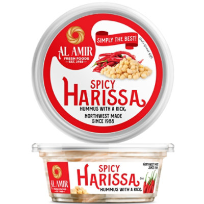 Al Amir Hummus Harissa - 8 Oz - Image 1