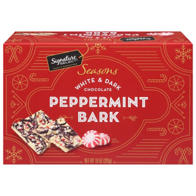 Signature SELECT Seasons Peppermint Chocolate Bark - 10 Oz - Image 3