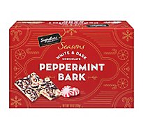 Signature SELECT Seasons Peppermint Chocolate Bark - 10 Oz