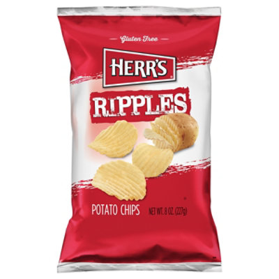 Herr's Ripple Potato Chips - 8 Oz - Image 3