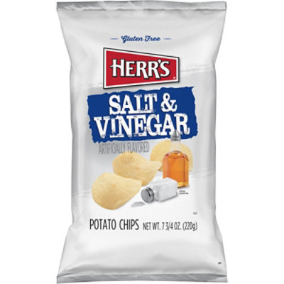 Herr's Salt & Vinegar Chips - 7.75 Oz - Image 3