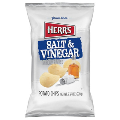 Herr's Salt & Vinegar Chips - 7.75 Oz - Image 2