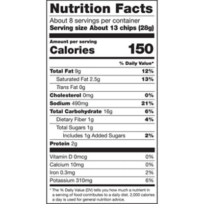 Herr's Salt & Vinegar Chips - 7.75 Oz - Image 3