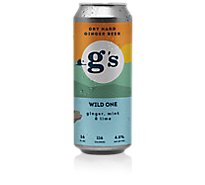G's Wild One Dry Hard Ginger Beer Multipack - 4-16 Fl. Oz.
