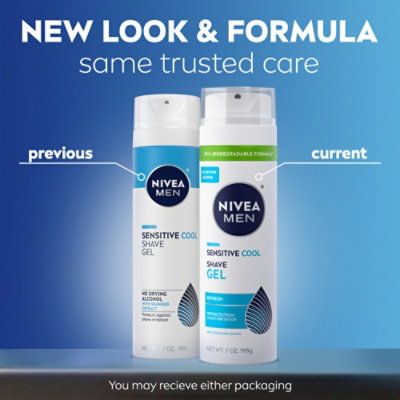 Nivea Men Sensitive Cooling Shave Gel - 7 Oz - Image 2