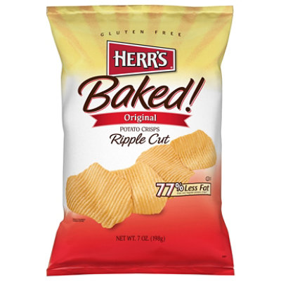 Herr's Baked Ripple Crisps - 7 Oz - Image 3