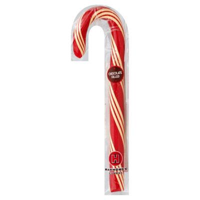 Hammond's Chocolate Filled Peppermint Candy Cane - 2 Oz - Image 1