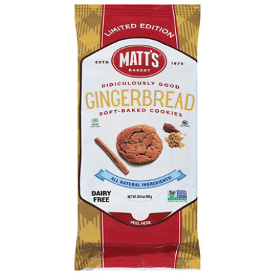 Matt's Gingerbread Cookies - 10.5 Oz - Image 3