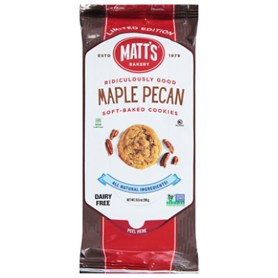 Matt's Maple Pecan Cookies - 10.5 Oz
