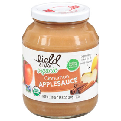 Field Day Organic Cinnamon Applesauce - 24 Oz - Image 3