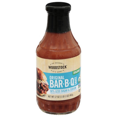 Woodstock Organic Original Barbeque Sauce - 17 Oz - Image 2