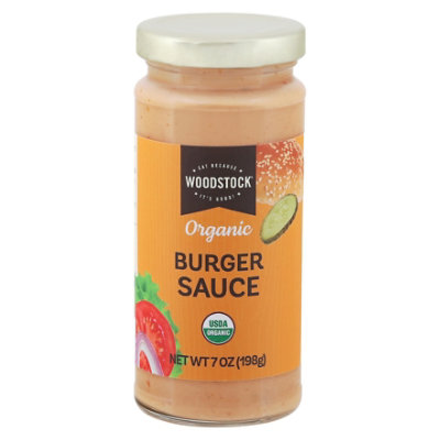 Woodstock Organic Burger Sauce - 7 OZ - Image 1