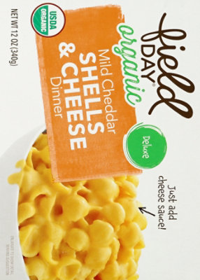 Field Day Organic Mild Cheddar Mac And Cheese - 12 Oz - Image 6